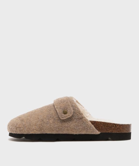 Chaussons sabots doublés sherpa femme - Roadsign vue3 - ROADSIGN D - GEMO