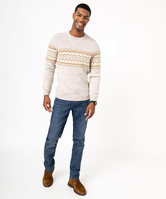 Jean écoresponsable coupe slim homme vue4 - GEMO 4G HOMME - GEMO