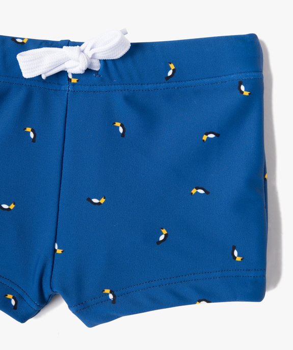 Maillot de bain bébé garçon forme boxer à motif toucans vue2 - GEMO(BEBE DEBT) - GEMO