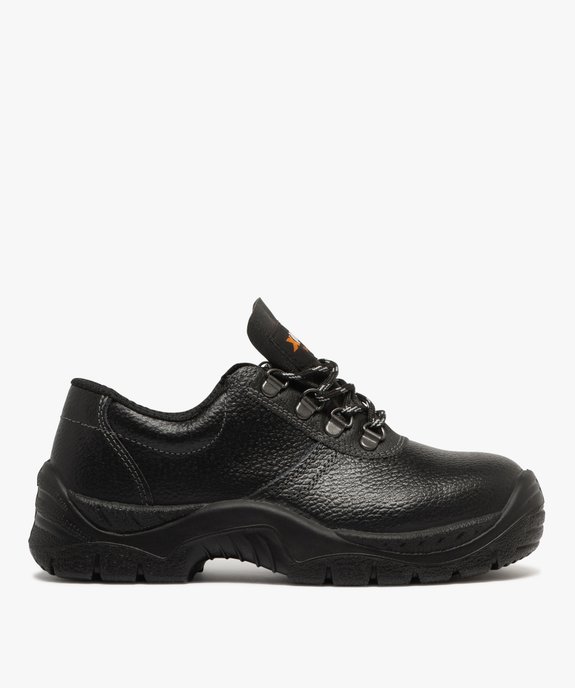 Chaussures de sécurité femme low-cut dessus en cuir grainé uni  vue1 - GEMO (EQUIPT) - GEMO