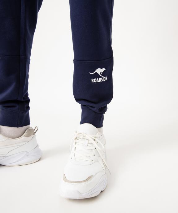 Pantalon de jogging en molleton doux homme - Roadsign vue2 - ROADSIGN D - GEMO