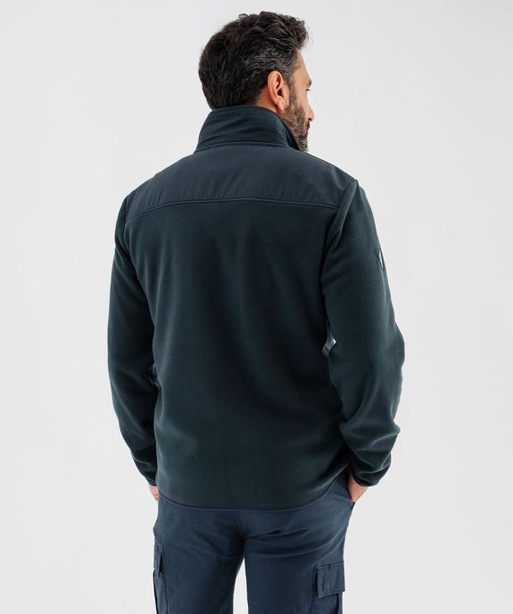 Sweat zippé en polaire avec col montant homme - Roadsign vue3 - ROADSIGN G4G - GEMO