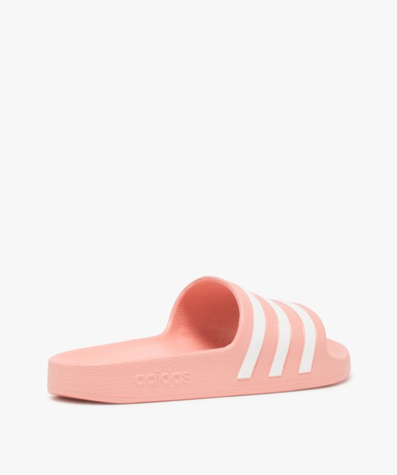 Claquettes femme piscine bicolores - Adidas vue4 - ADIDAS - GEMO