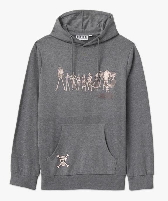 Sweat à capuche imprimé homme - One Piece vue4 - ONE PIECE - GEMO