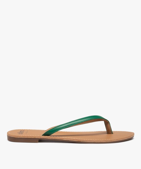 Tongs femme à petit talon plat et lanières fines - Valentina Baldano vue1 - VALENTINA BALDA - GEMO