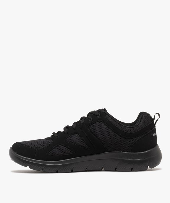 Baskets homme légères running en mesh Burns 2.0 - Skechers vue3 - SKECHERS - GEMO
