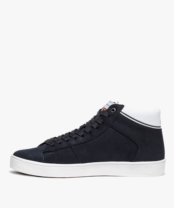 Baskets femme semi-montantes en suédine unie - Ellesse vue3 - ELLESSE - GEMO