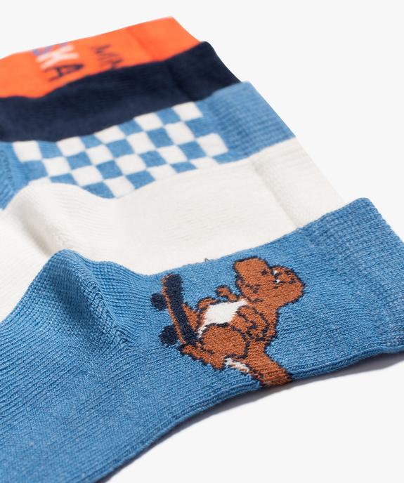 Chaussettes bébé avec motifs (lot de 5)  vue2 - GEMO 4G BEBE - GEMO