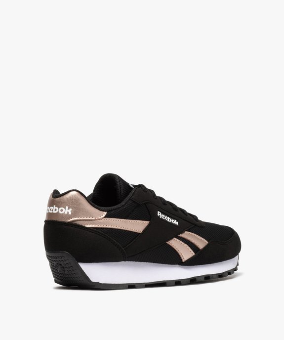 Tennis femme bicolores à lacets – Reebok Rewind Run vue4 - REEBOK - GEMO