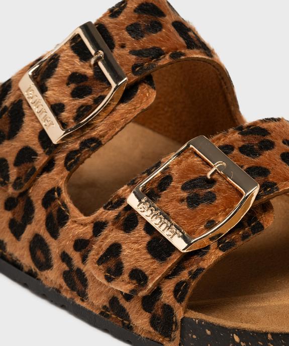 Sandales mules à semelle anatomique femme - Isotoner vue6 - ISOTONER - GEMO