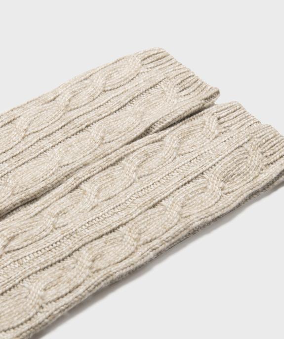 Chaussettes hautes torsadées et épaisses femme - GEMO(HOMWR FEM) Chaussettes hautes torsadées et épaisses femme vue2 - GEMO(HOMWR FEM) - GEMO