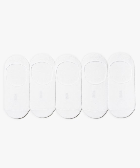 Chaussettes fille invisibles coloris assortis (lot de 5) vue1 - GEMO (ENFANT) - GEMO