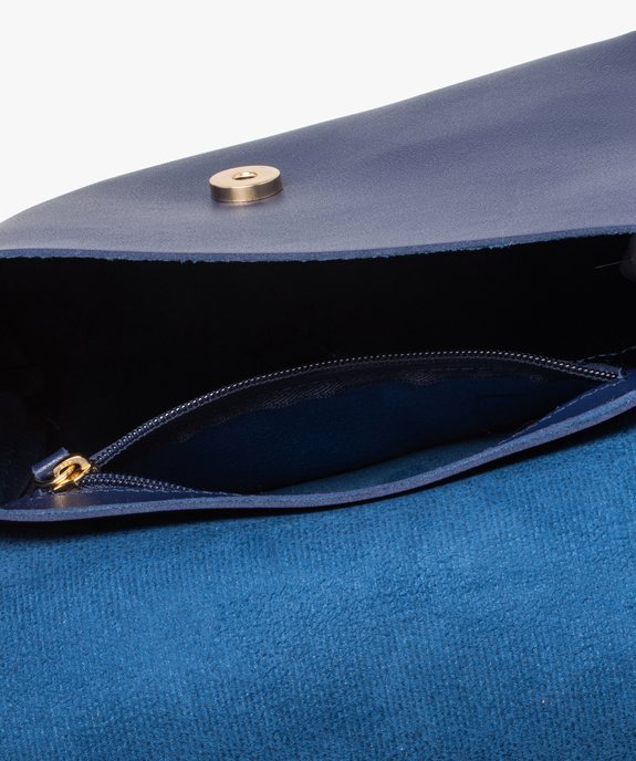 Sac besace femme uni design minimaliste vue3 - GEMO (ACCESS) - GEMO