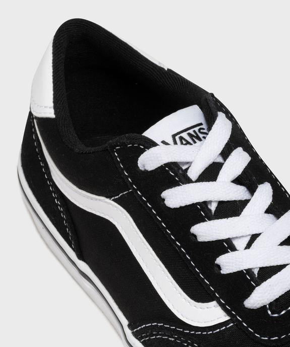 Baskets basses en cuir suédé et textile Brooklyn femme - Vans vue6 - VANS - GEMO
