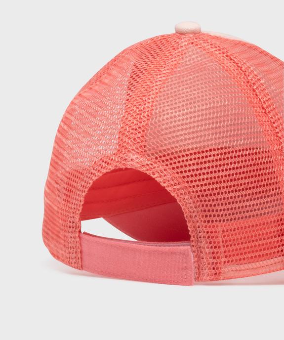 Casquette en mesh et coton avec étiquette exotique motif fille vue3 - GEMO (ACCESS) - GEMO