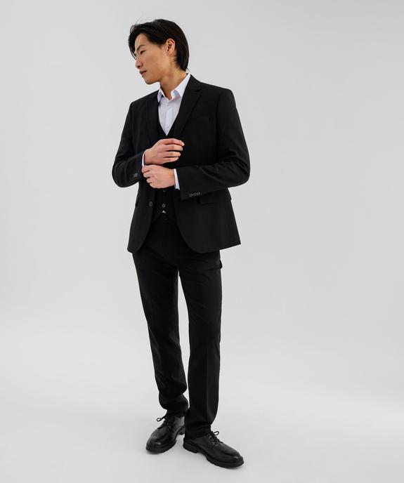 Veste de costume coupe droite en matière extensible homme vue4 - GEMO 4G HOMME - GEMO