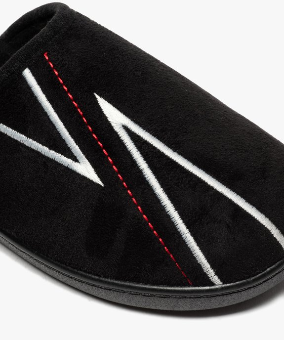 Chaussons homme mules à surpiqûres contrastantes vue6 - GEMO(HOMWR HOM) - GEMO