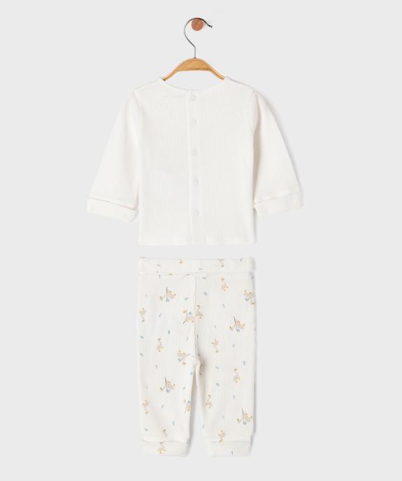 Ensemble 2 pièces bébé - Tee-shirt et legging vue5 - GEMO(BB COUCHE) - GEMO