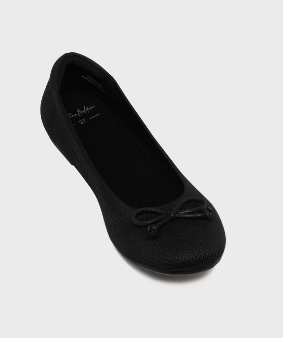Ballerines souples en textile avec noeud femme - Valentina Baldano vue5 - VALENTINA BALDA - GEMO