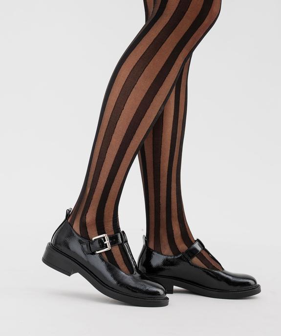 Mocassins vernis forme Salomé femme - Follow Me vue1 - FOLLOW ME - GEMO