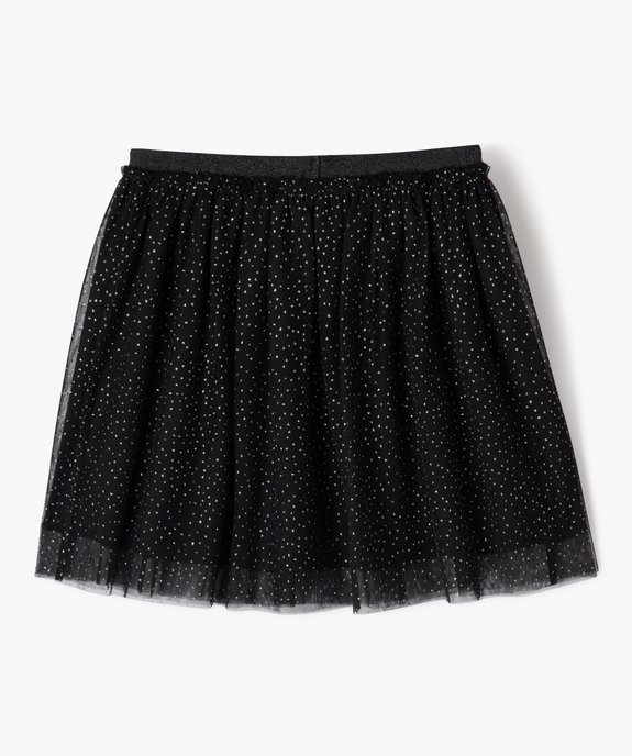 Jupe en tulle à points pailletés fille vue3 - GEMO (ENFANT) - GEMO