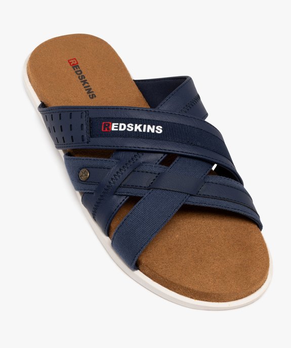 Mules à brides croisées et semelle sport homme - Redskins vue6 - REDSKINS - GEMO