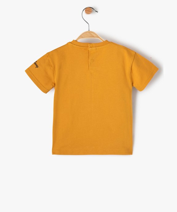 Tee-shirt bébé garçon avec motif Le Roi Lion - Disney vue3 - DISNEY DTR - GEMO
