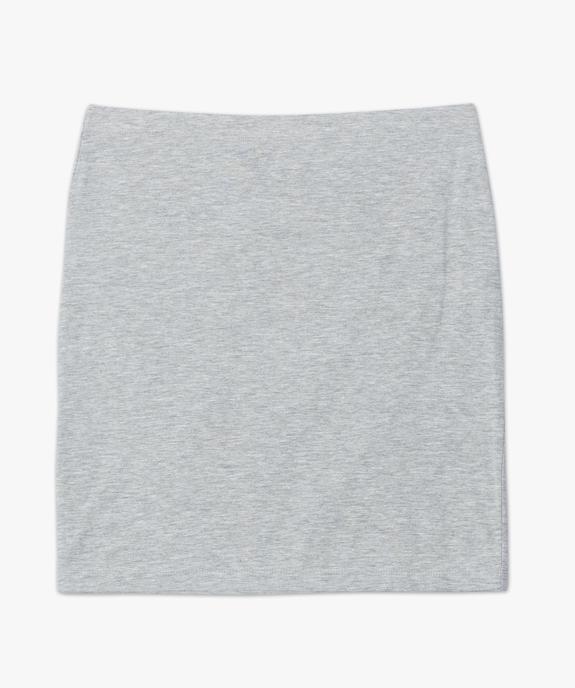 Jupe femme courte en jersey forme tube vue4 - GEMO(FEMME PAP) - GEMO