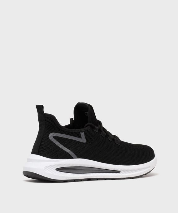 Baskets basses en mesh sans coutures homme vue4 - 5 MILES - GEMO