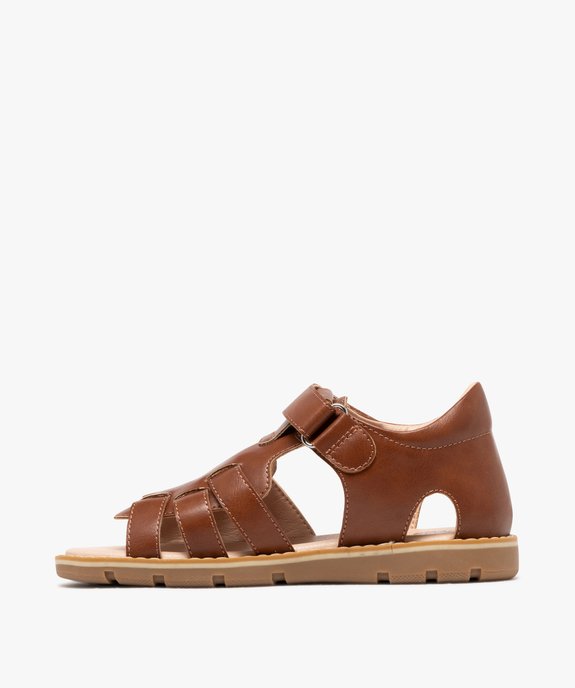 Sandales à brides et fermeture scratch garçon - Buggy Shoes vue4 - BUGGY GEMO FOR GOOD - GEMO