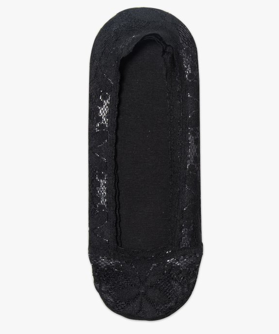 Lot de 2 protège-pieds en dentelle vue1 - GEMO(HOMWR FEM) - GEMO