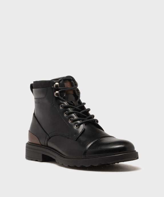 Low-boots à bout droit à lacets homme - Redskins vue2 - REDSKINS - GEMO