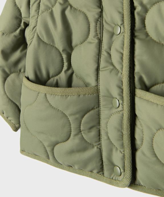 Blouson matelassé avec manches amovibles bébé fille vue2 - GEMO(BEBE DEBT) - GEMO