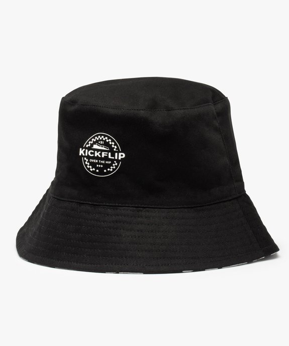 Chapeau enfant forme bob réversible vue1 - GEMO (JUNIOR) - GEMO