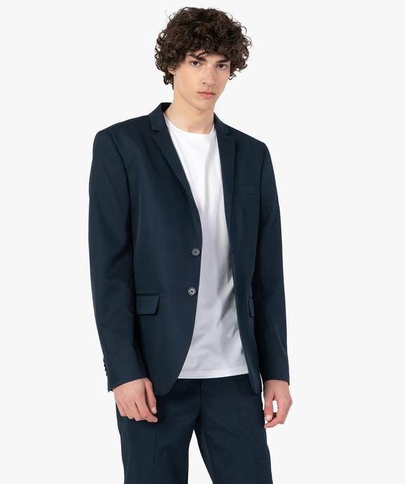 Veste de costume homme fermeture 2 boutons vue1 - GEMO (HOMME) - GEMO