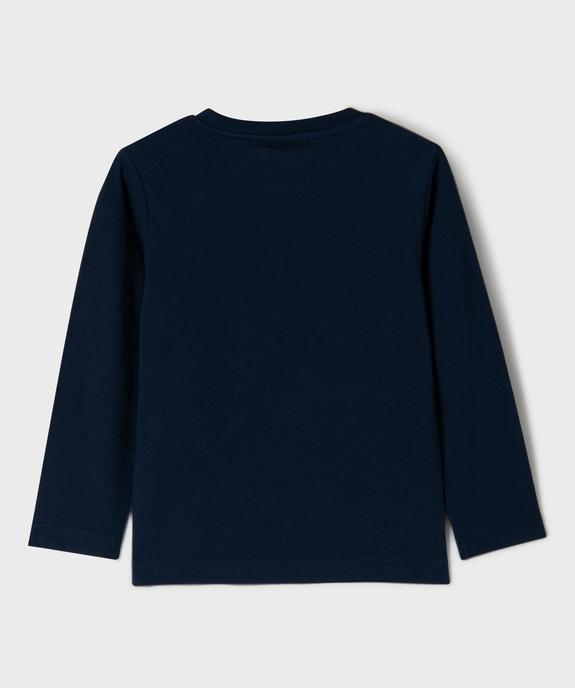 Tee-shirt manches longues spécial Noël garçon - Pokemon vue4 - POKEMON - GEMO