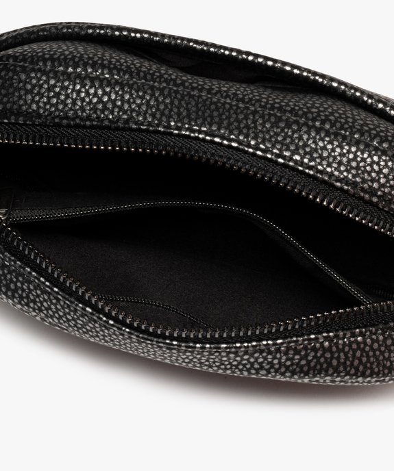 Sac à bandoulière grainé petit format femme vue3 - GEMO (ACCESS) - GEMO