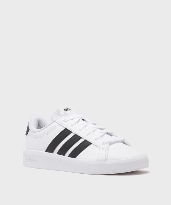 Baskets Grand Court 3.0 J garçon - Adidas vue2 - ADIDAS - GEMO