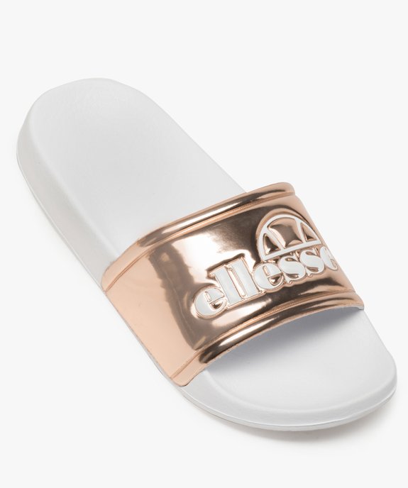 Mules de piscine fille à bandeau métallisé – Ellesse vue5 - ELLESSE - GEMO