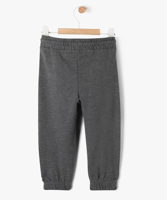 Pantalon de jogging léger bébé garçon vue3 - PREMIER PRIX BY GEMO - GEMO