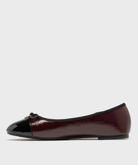 Ballerines vernies bicolores femme vue3 - VALENTINA BALDA - GEMO