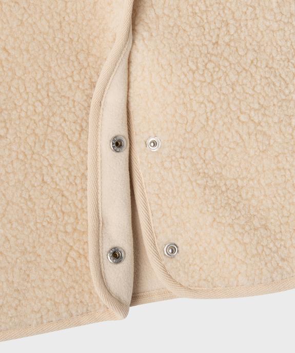 Gilet sans manches façon sherpa bébé fille vue2 - GEMO(BEBE DEBT) - GEMO