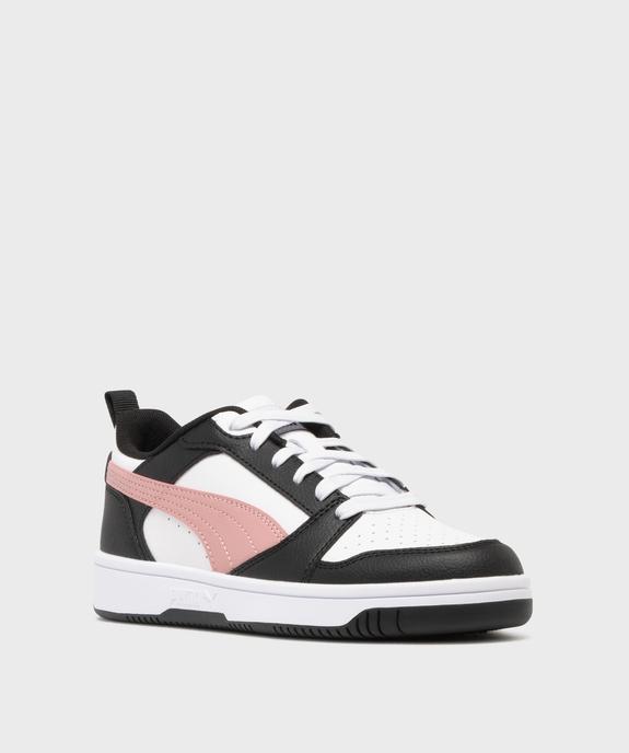 Baskets tricolores à lacets Rebound femme - Puma vue8 - PUMA - GEMO