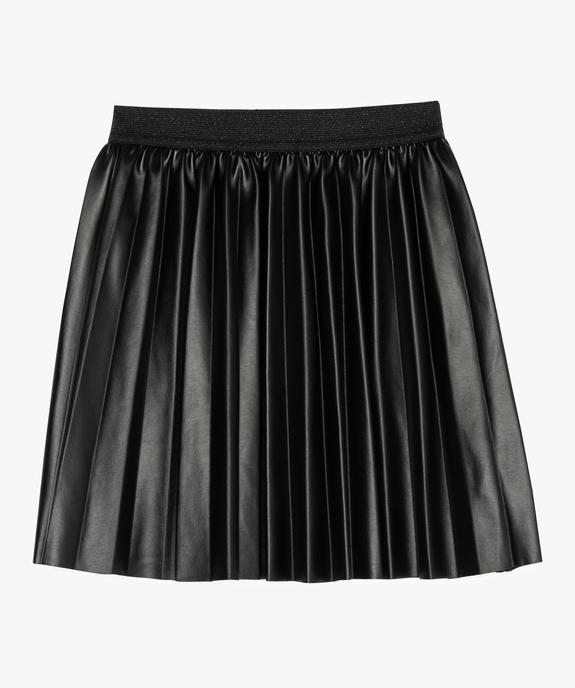 Jupe fille plissée en matière originale vue3 - GEMO (ENFANT) - GEMO