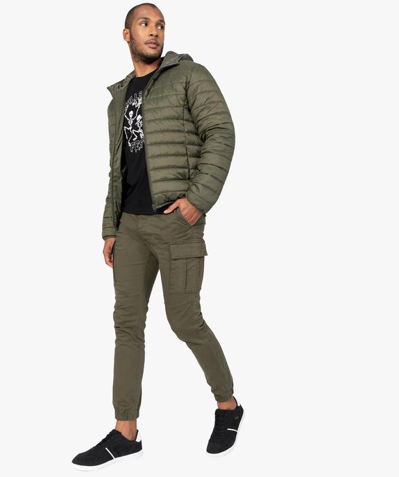 Doudoune homme fine avec capuche vue5 - GEMO 4G HOMME - GEMO