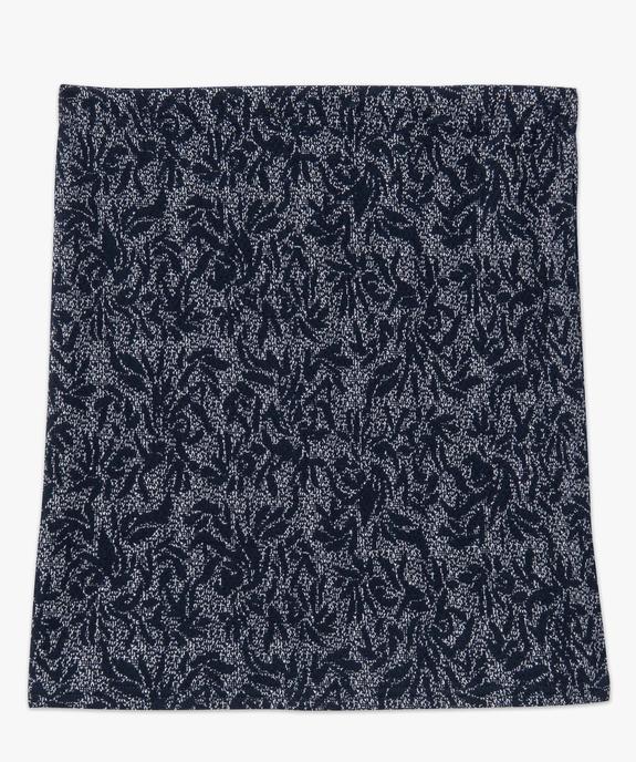 Jupe femme imprimée coupe droite vue4 - GEMO(FEMME PAP) - GEMO