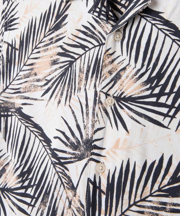 Chemise manches courtes fluide imprimé tropical garçon vue2 - GEMO 4G GARCON - GEMO