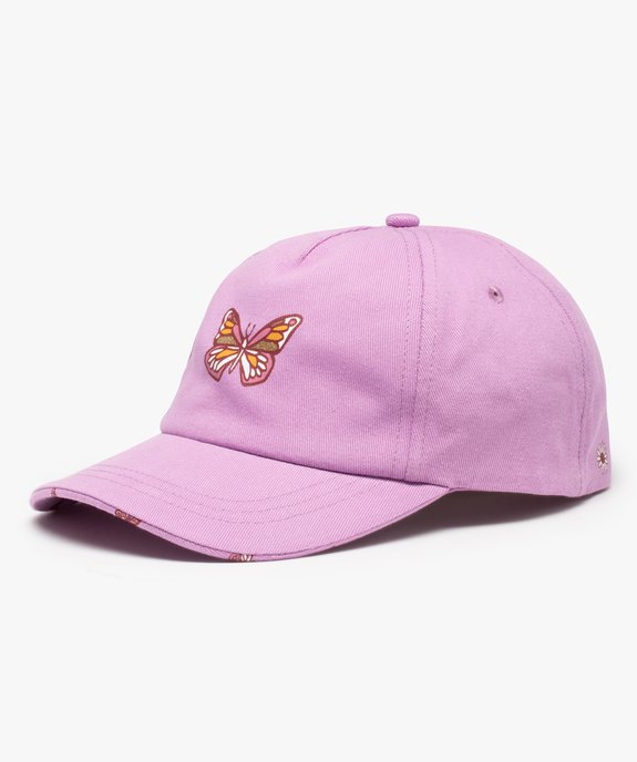 Casquette fille avec motifs papillons vue1 - GEMO (ENFANT) - GEMO
