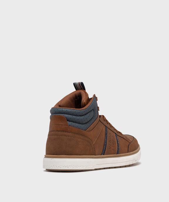 Baskets montantes au look urbain homme vue4 - URBAN STEPS GEMO FOR GOOD - GEMO