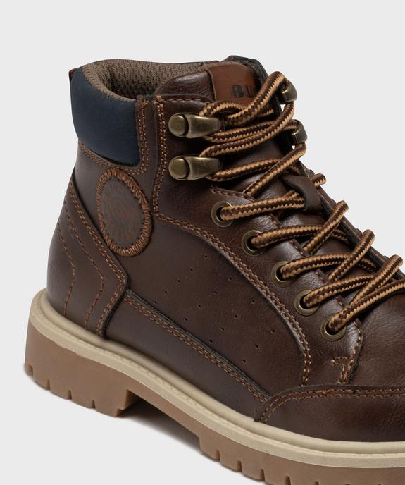 Chaussures montantes avec semelle crantée garçon - Buggy vue6 - BUGGY - GEMO